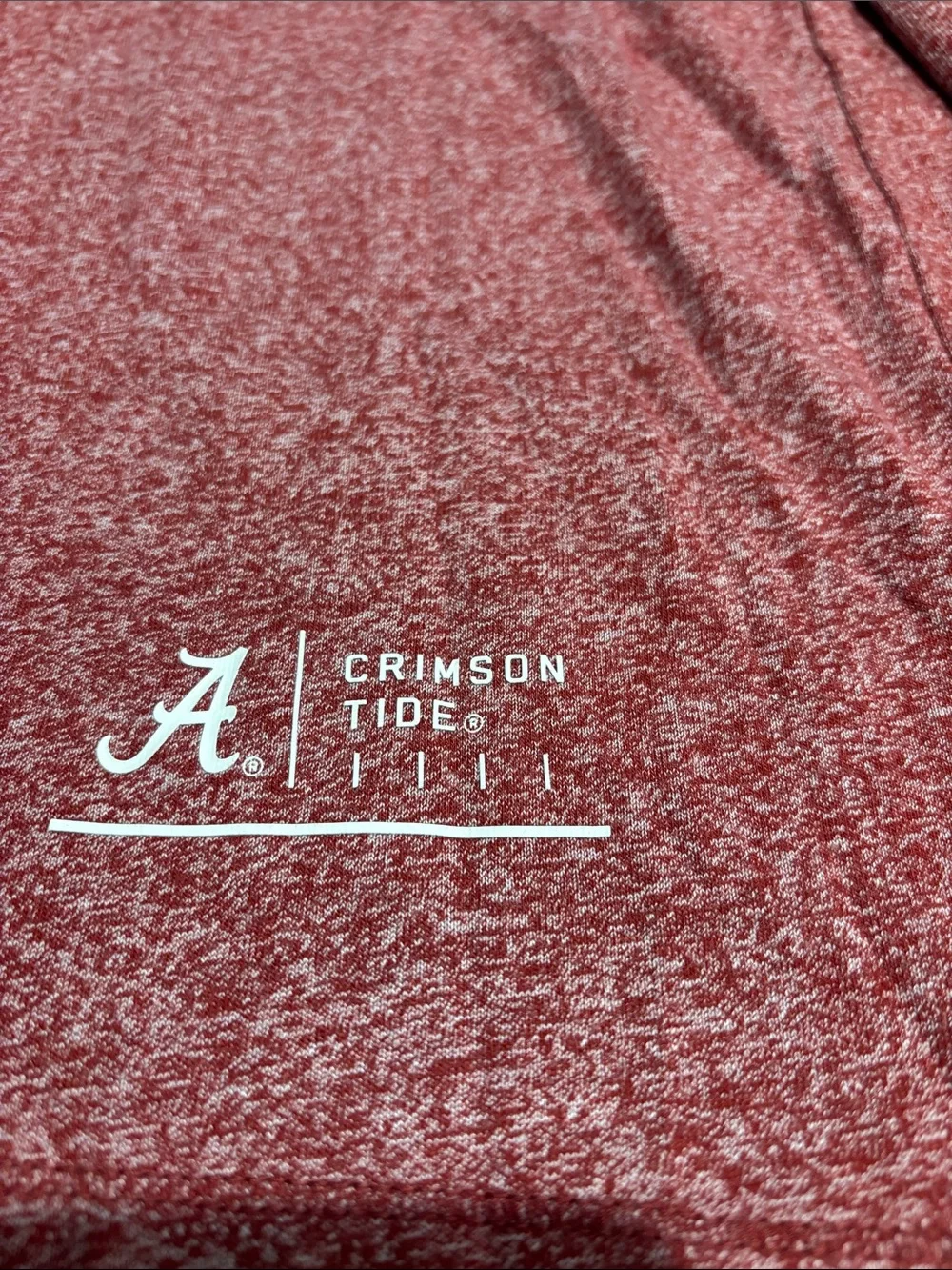 Nike Men's Crimson Alabama Long-Sleeve Zip-Up Hoodie